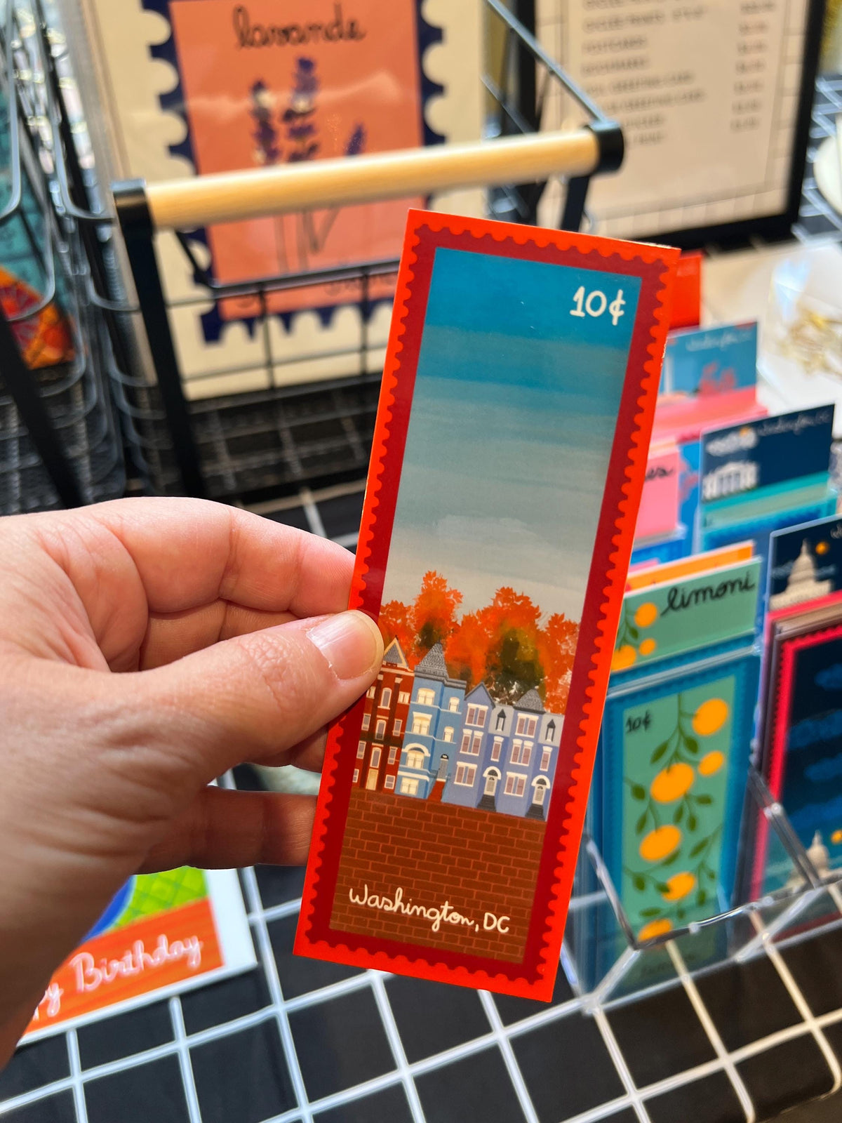 Washington DC Stamp Bookmark by Neptune Paper – photo 10 of 10