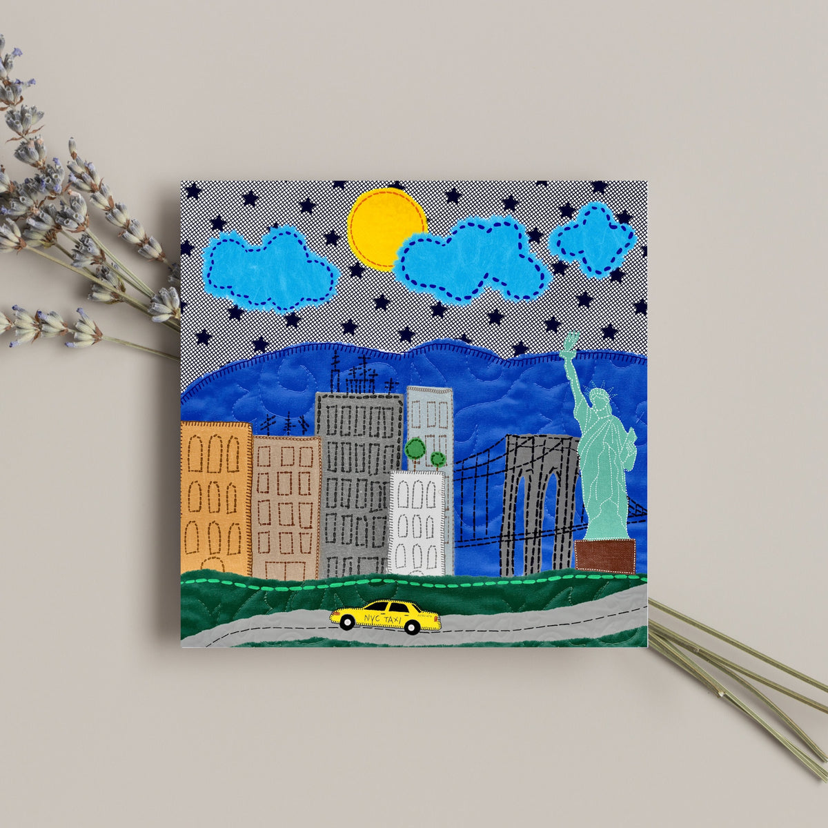 Manhattan Skyline Art Print by Neptune Paper – photo 4 of 4