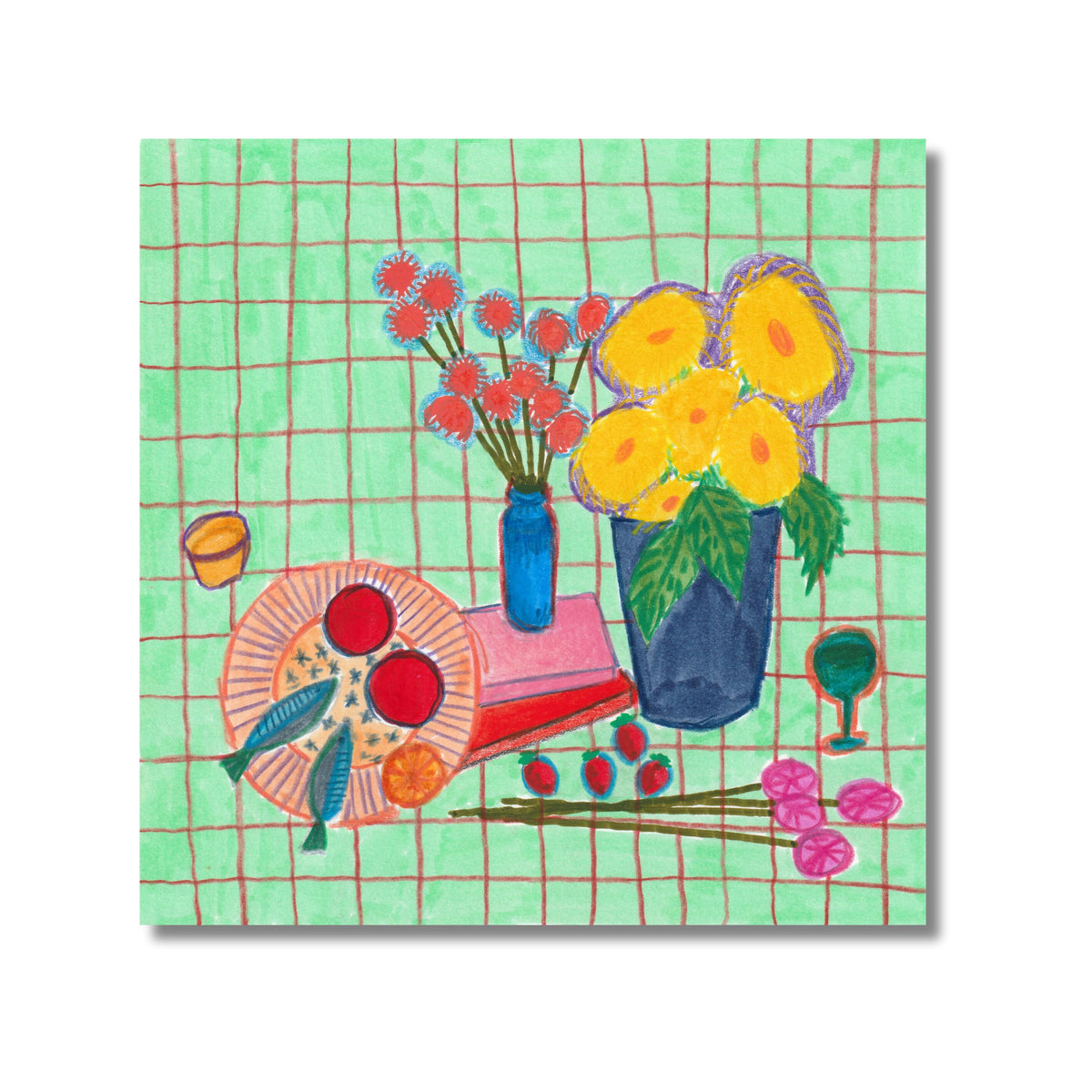 Sunflower Still Life Art Print by Neptune Paper – photo 6 of 6