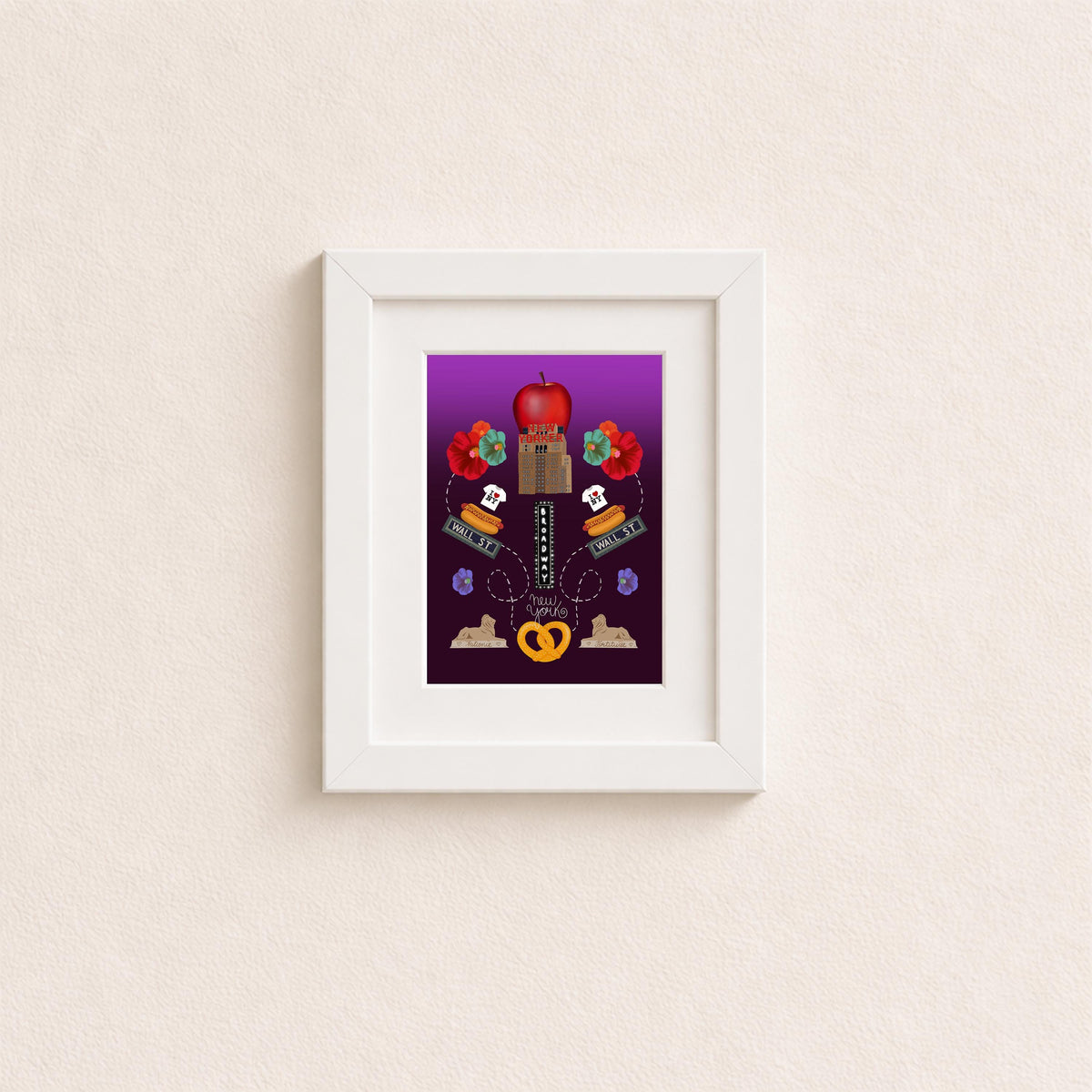 New Yorker Hotel Folk-Art Print by Neptune Paper – photo 4 of 4