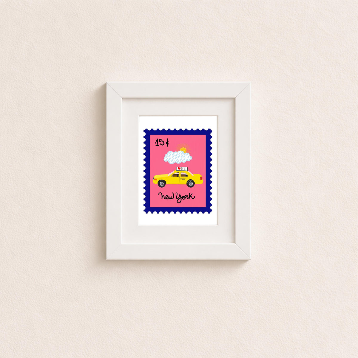 NYC Taxi Art Print by Neptune Paper – photo 4 of 4