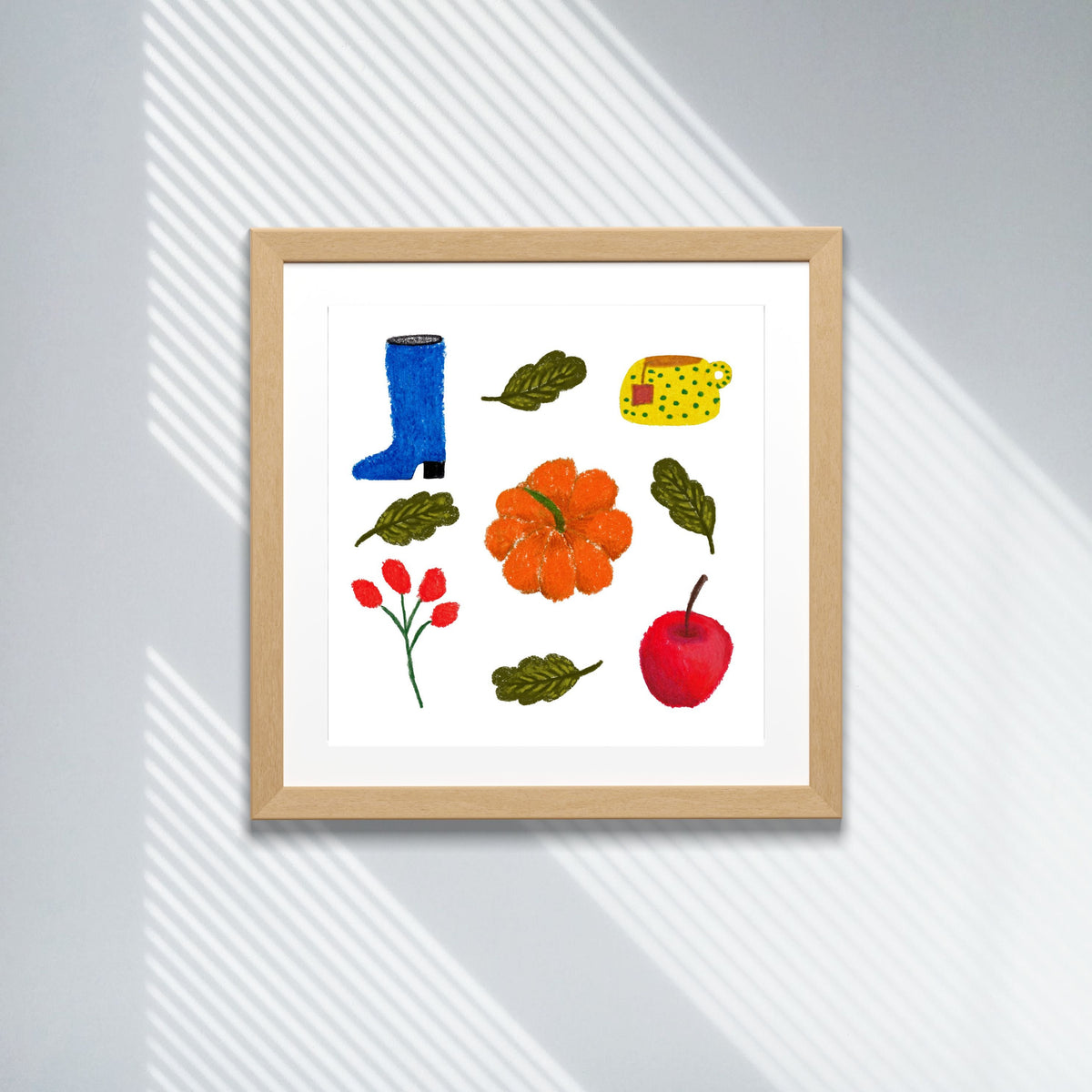 Vibrant Pumpkin Art Print by Neptune Paper – photo 3 of 6