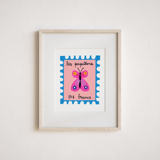 Butterfly Art Print by Neptune Paper, New York