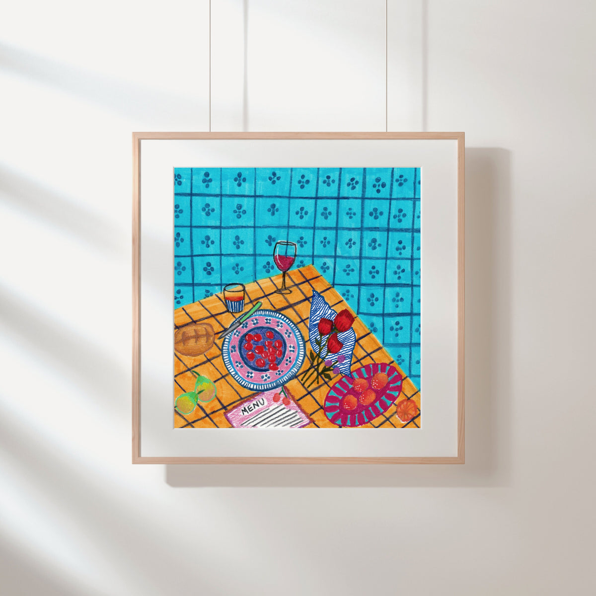 Dinner Table Art Print by Neptune Paper – photo 5 of 6