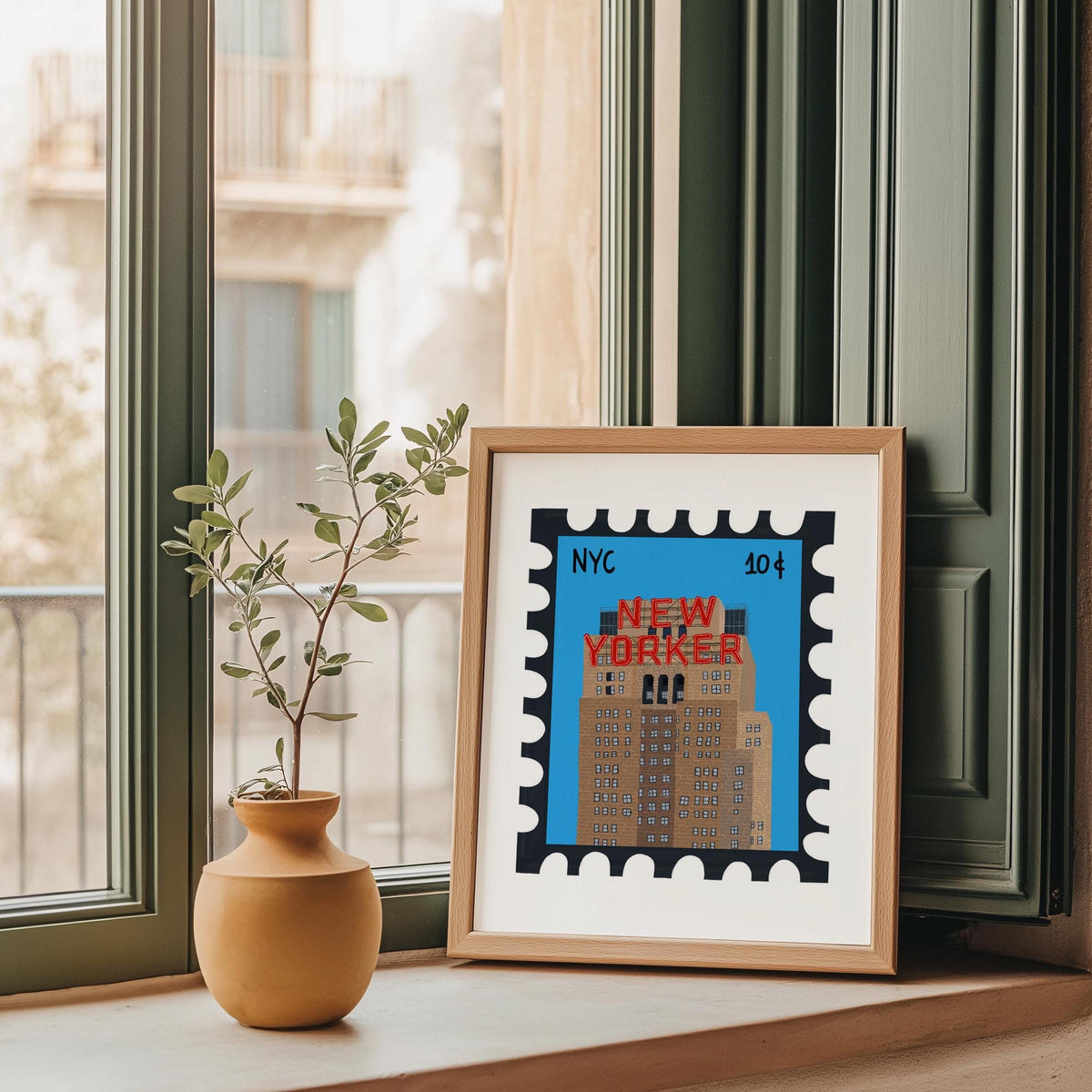 New Yorker Hotel Art Print by Neptune Paper – photo 3 of 4