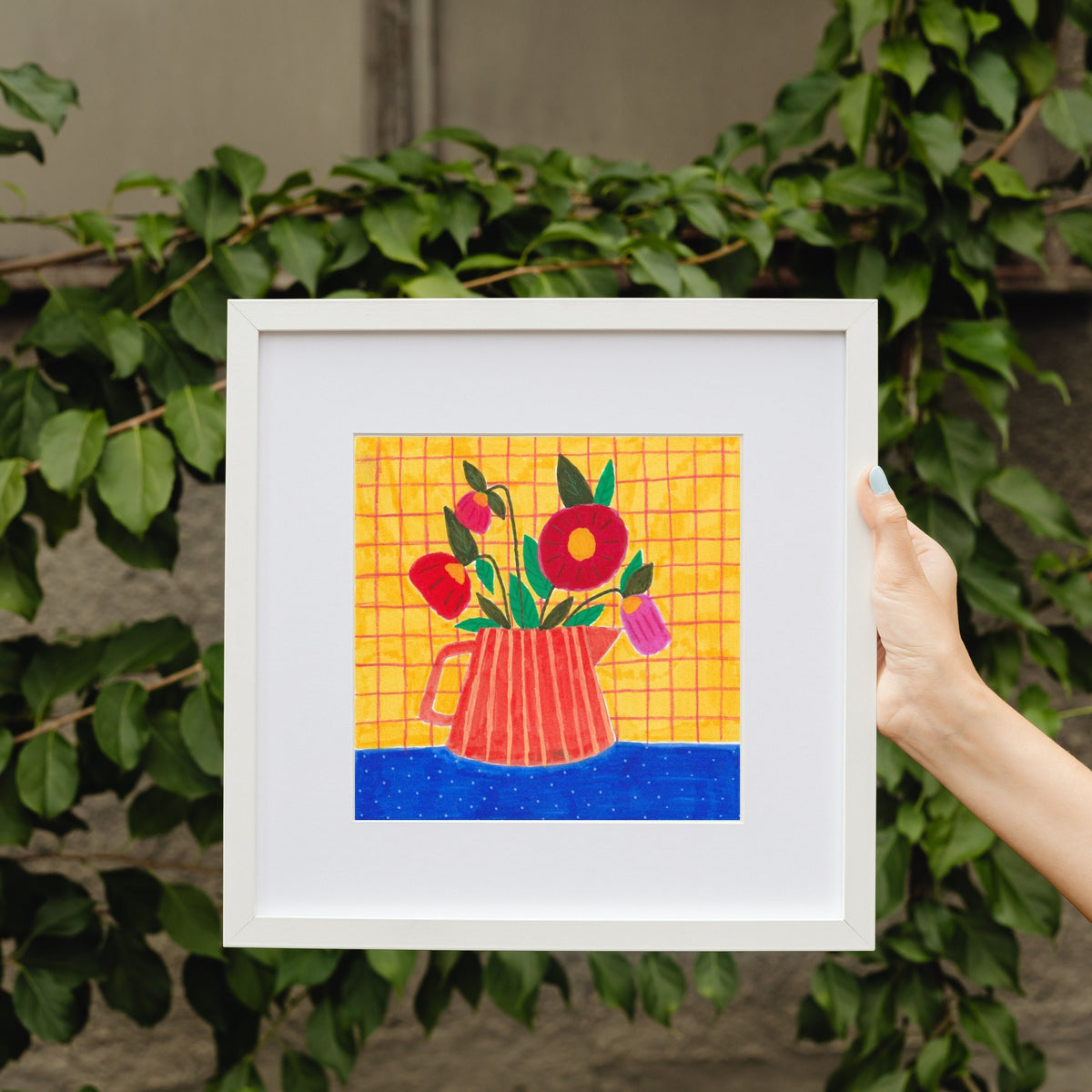 Red Flowers Art Print by Neptune Paper – photo 2 of 6