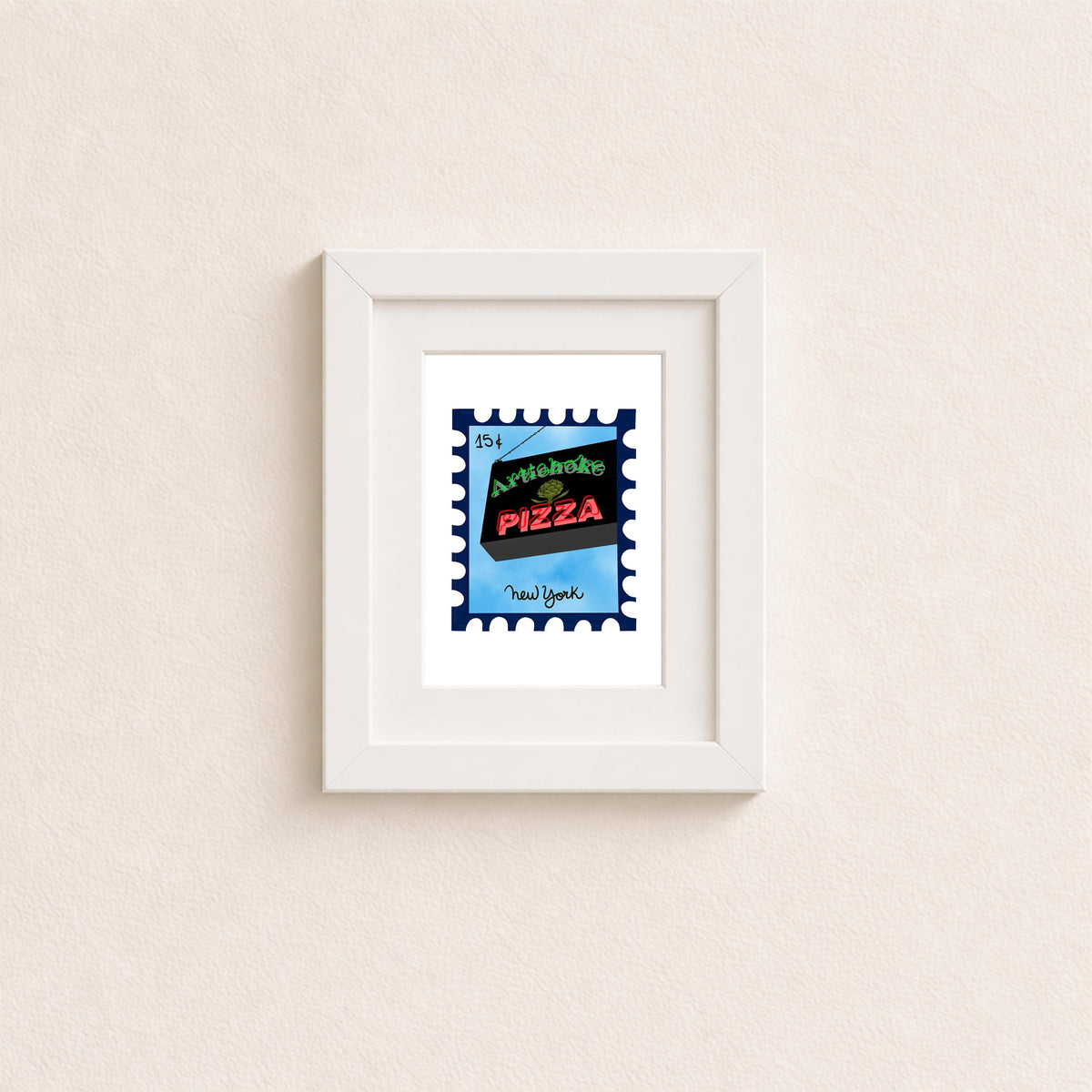 NYC Artichoke Pizza Art Print by Neptune Paper – photo 5 of 6