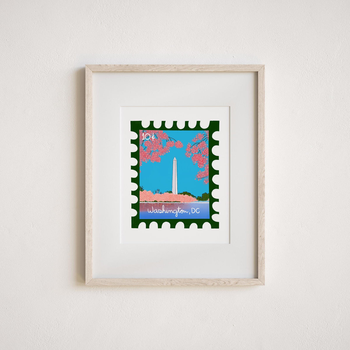 Washington Monument Art Print by Neptune Paper, New York