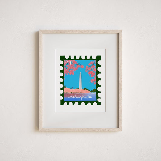 Washington Monument Art Print by Neptune Paper, New York