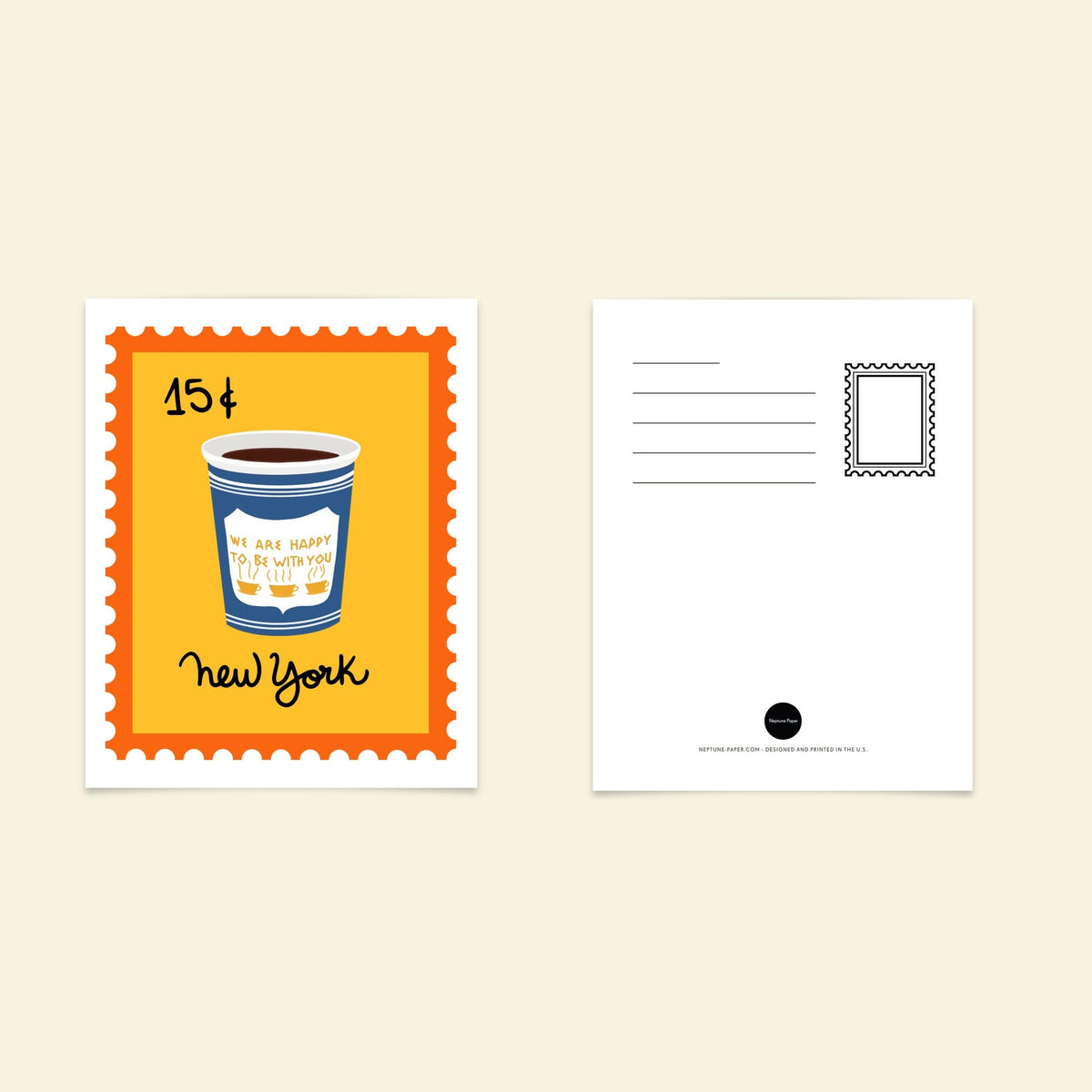 Vintage Stamp NYC Postcards by Neptune Paper – photo 8 of 10