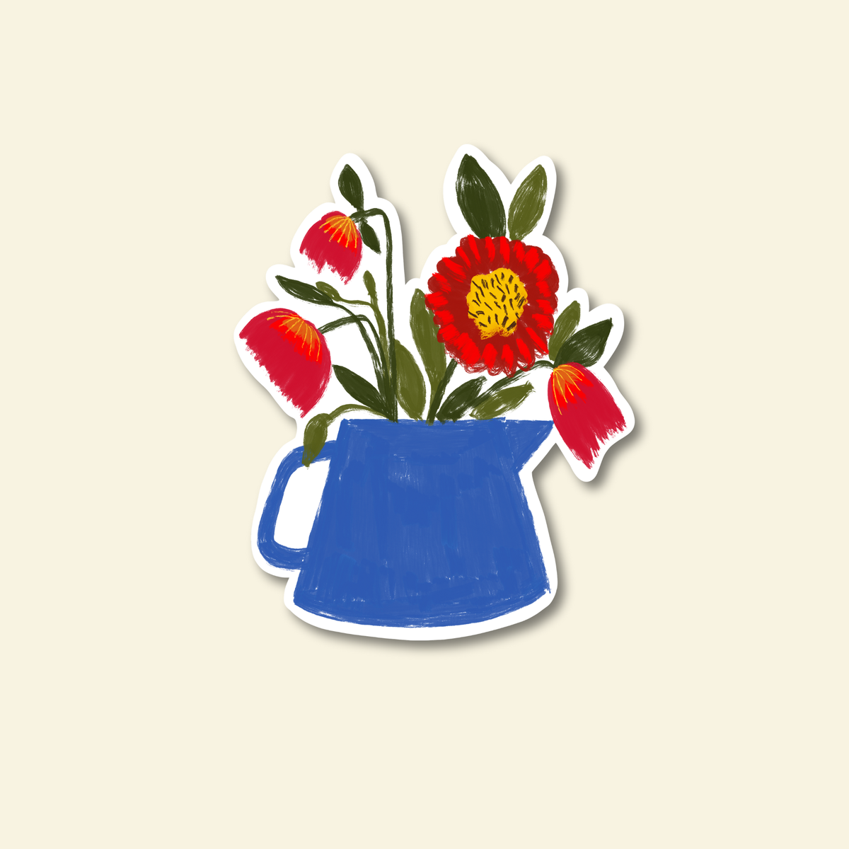Illustrated Stickers – Panda, Retro, NYC, Floral & Food Designs
