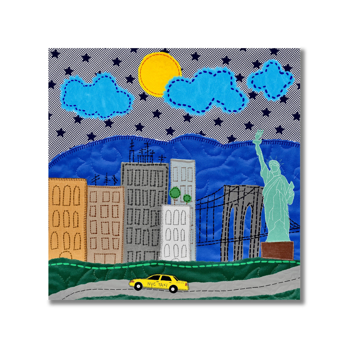 Manhattan Skyline Art Print by Neptune Paper – photo 2 of 4