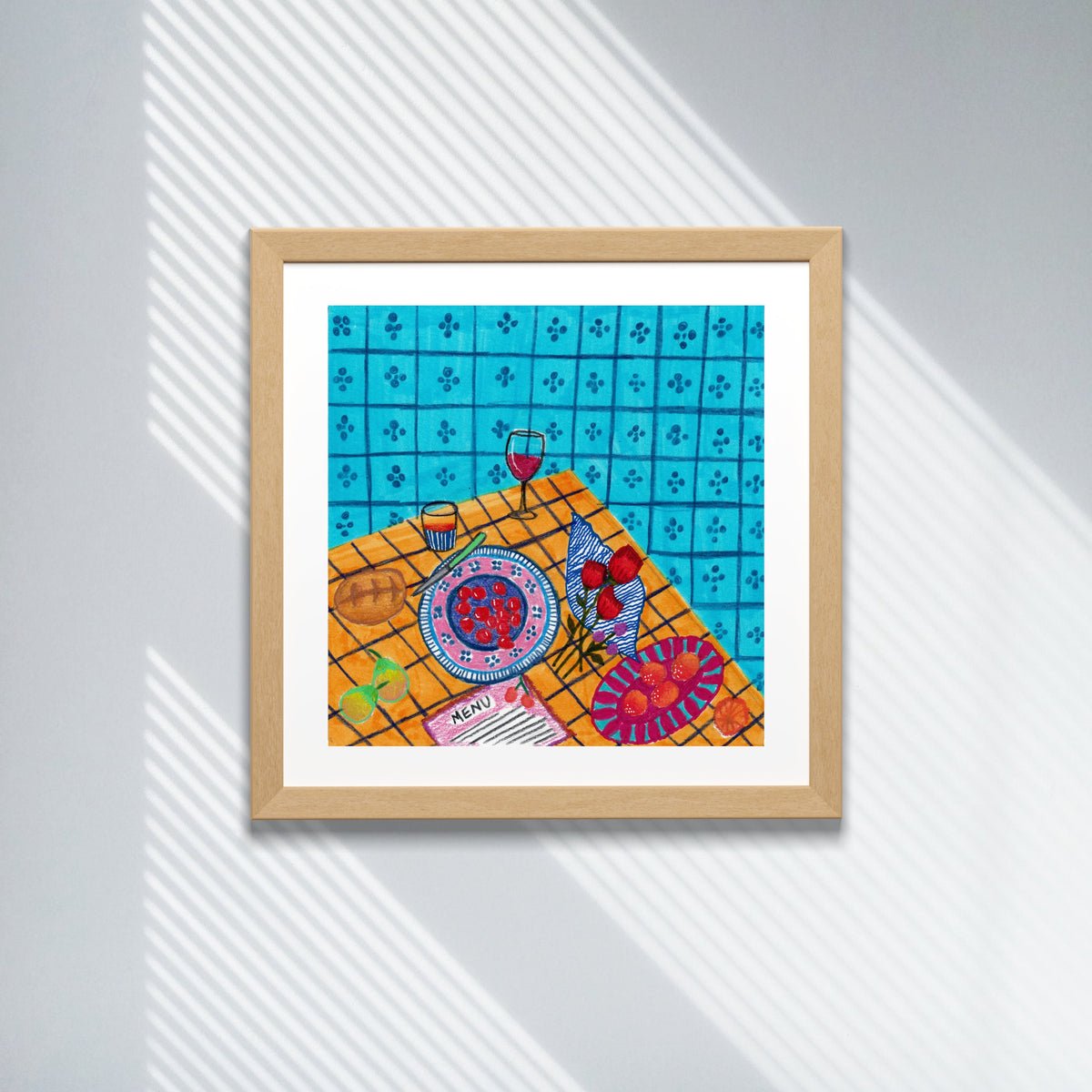 Dinner Table Art Print by Neptune Paper – photo 3 of 6