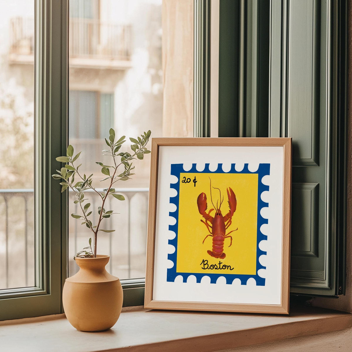 Boston Lobster Art Print by Neptune Paper – photo 3 of 5