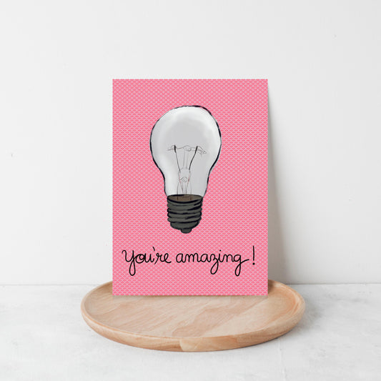 You're Amazing Card by Neptune Paper, New York