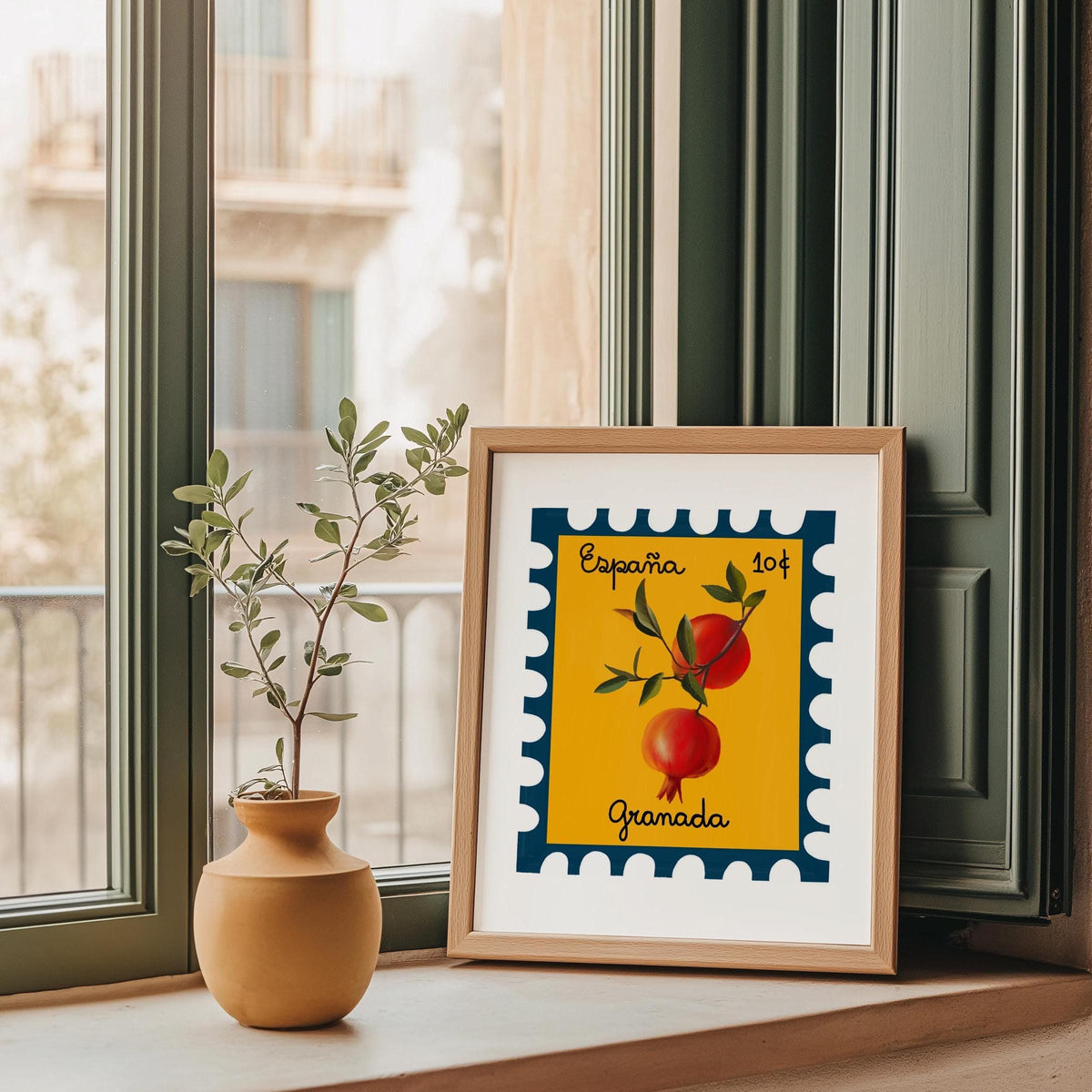 Spain Pomegranate Art Print by Neptune Paper – photo 3 of 4