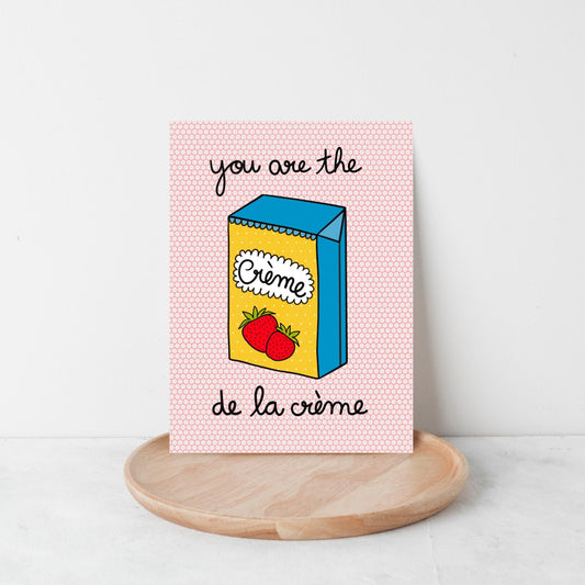 Creme de la Creme Card by Neptune Paper, New York