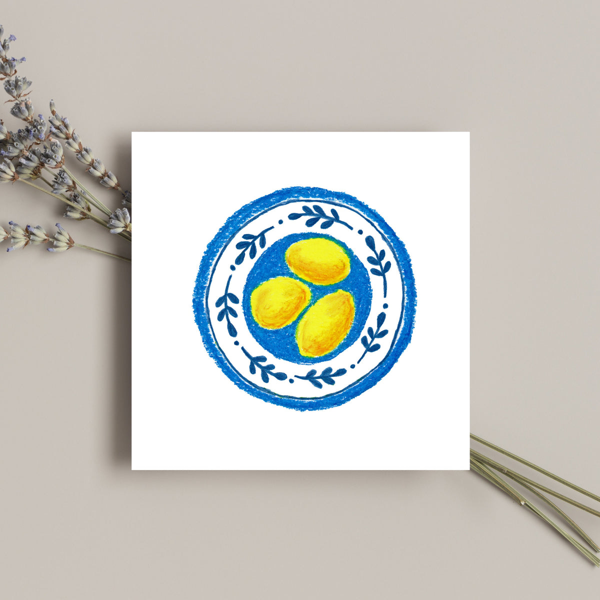 Mediterranean Lemons Art Print by Neptune Paper – photo 6 of 7