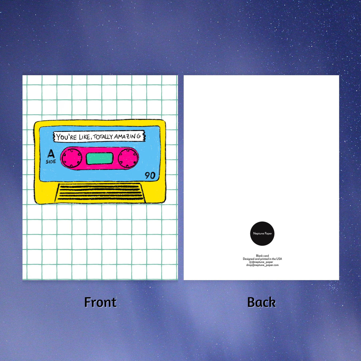 80s Birthday Card by Neptune Paper – photo 3 of 5