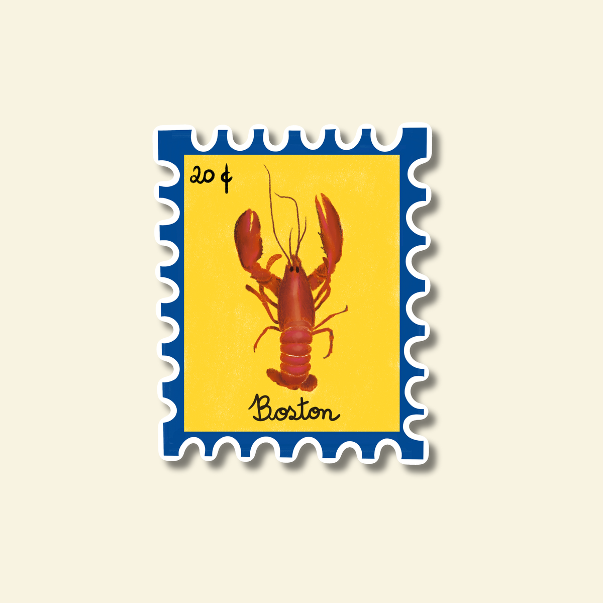 Around the World Stamp Stickers – Italy, France, London, Spain, Mexico & NYC