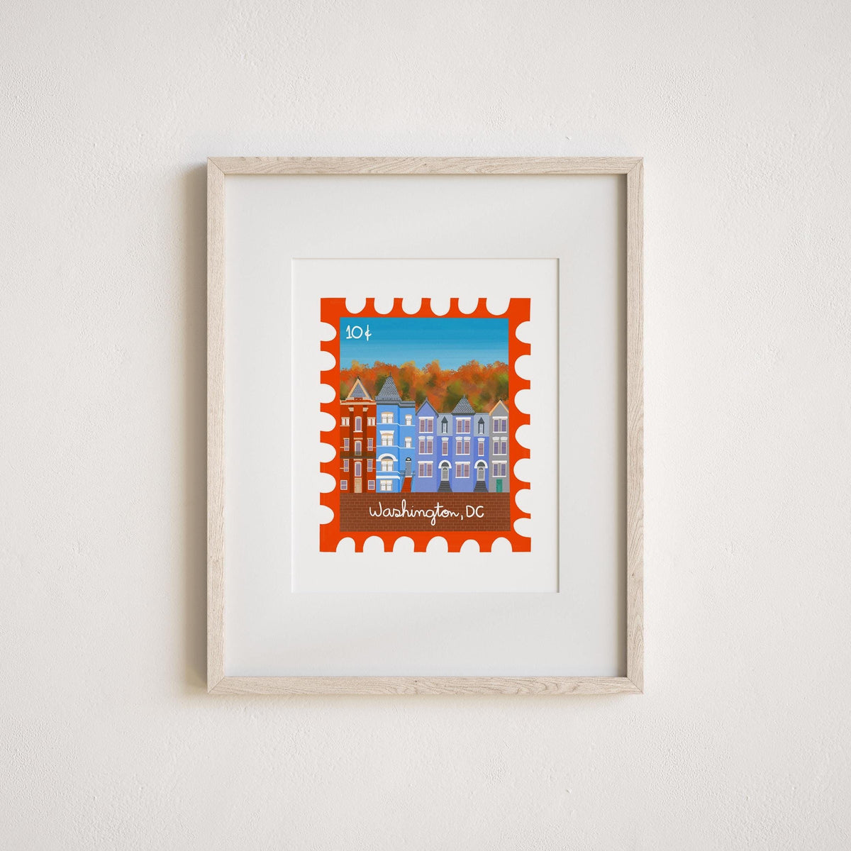 Dupont Circle Art Print by Neptune Paper, New York