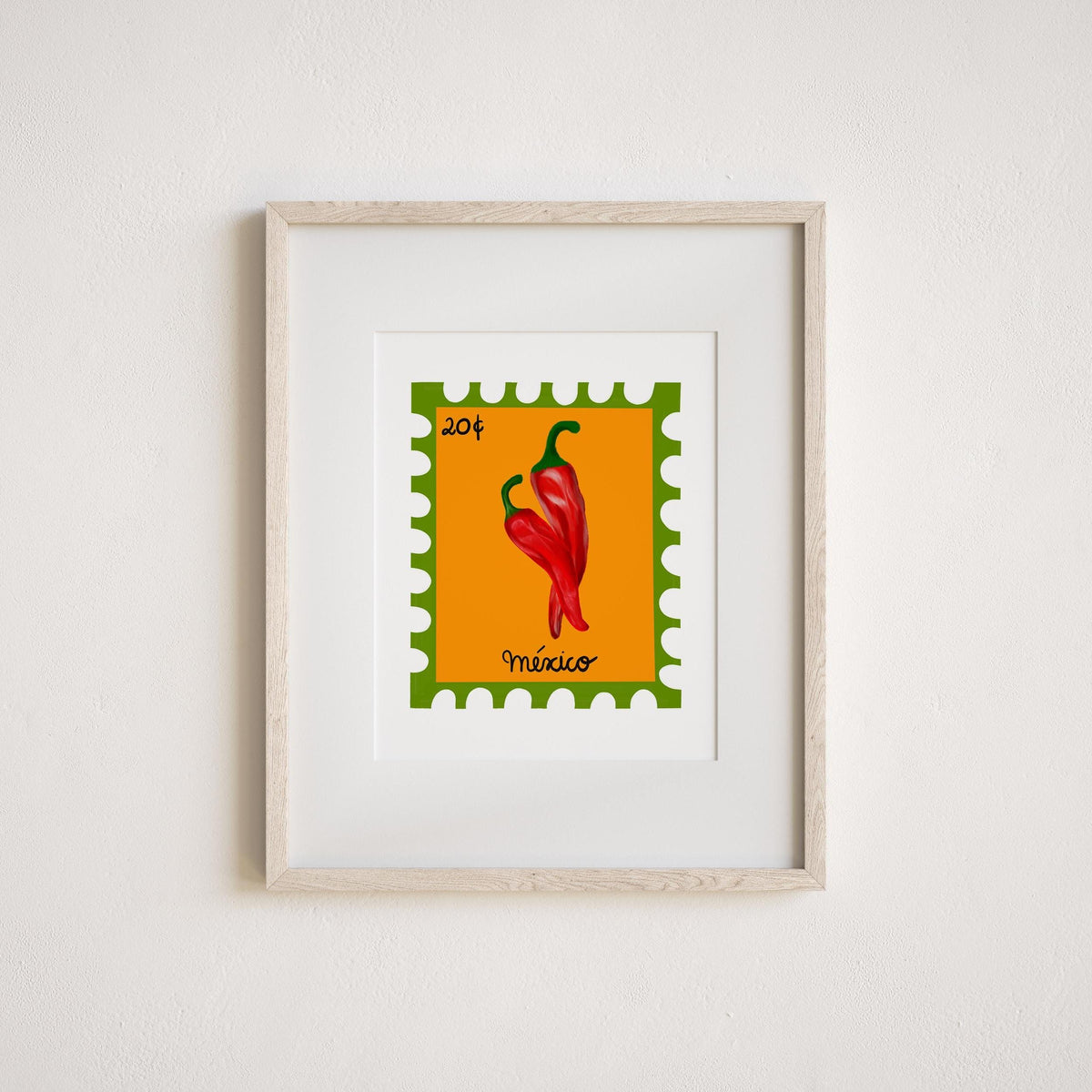 Tabasco Peppers Art Print by Neptune Paper, New York