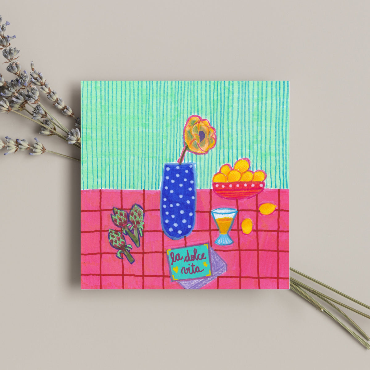 La Dolce Vita Art Print by Neptune Paper – photo 5 of 6