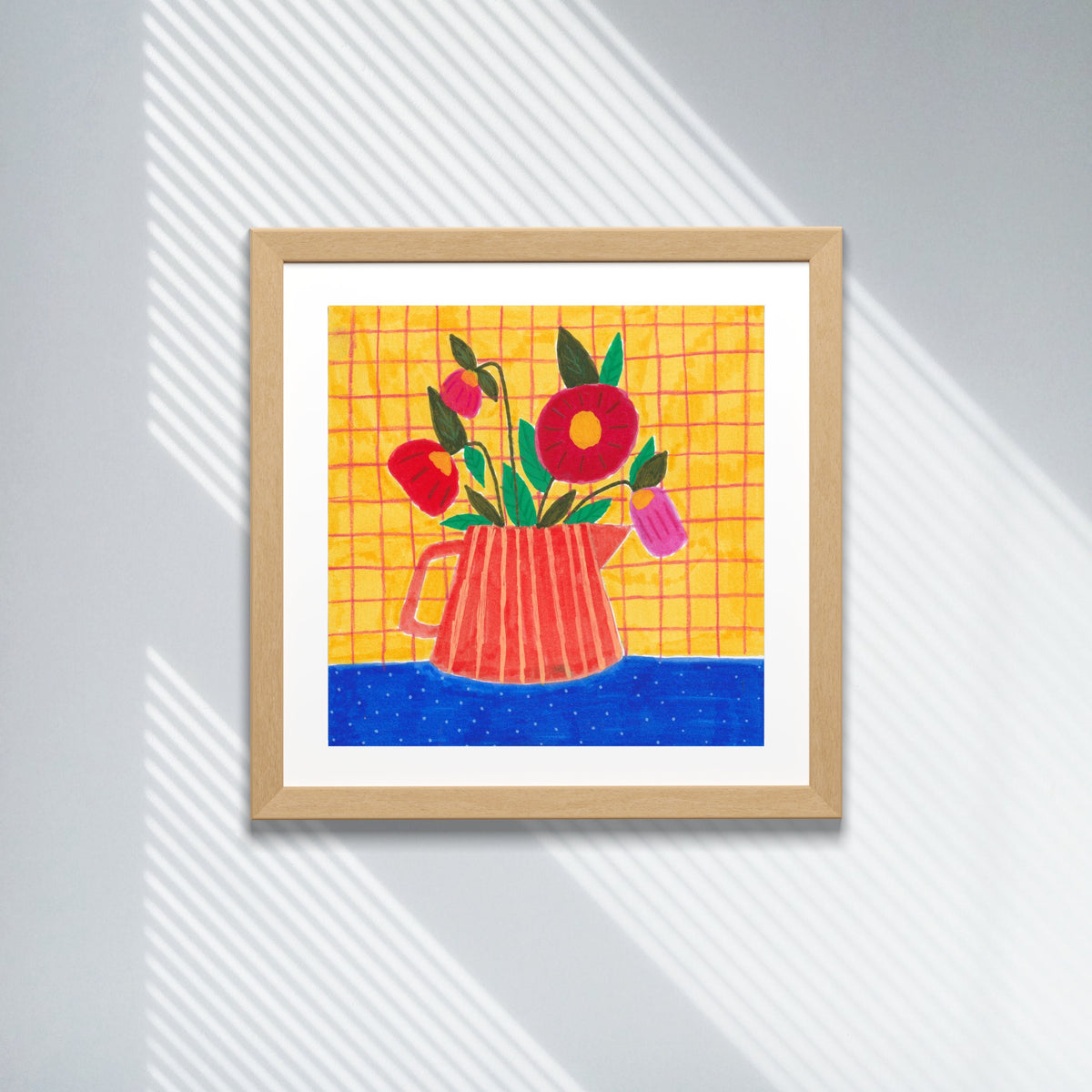 Red Flowers Art Print by Neptune Paper – photo 3 of 6