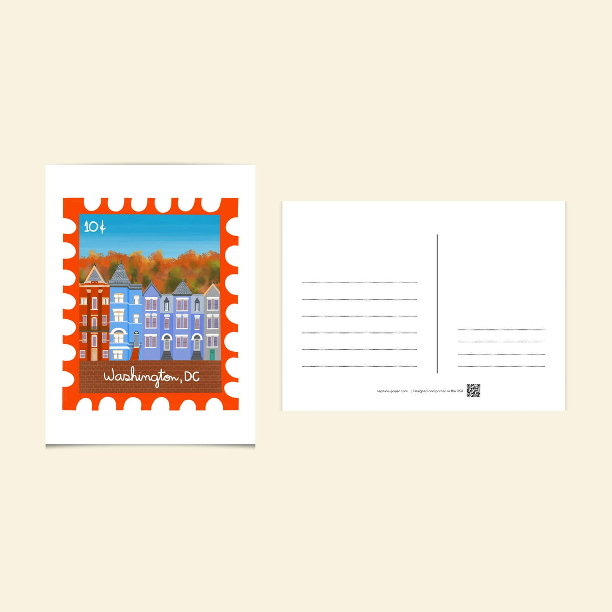 Washington DC Stamp Postcards by Neptune Paper – photo 7 of 7