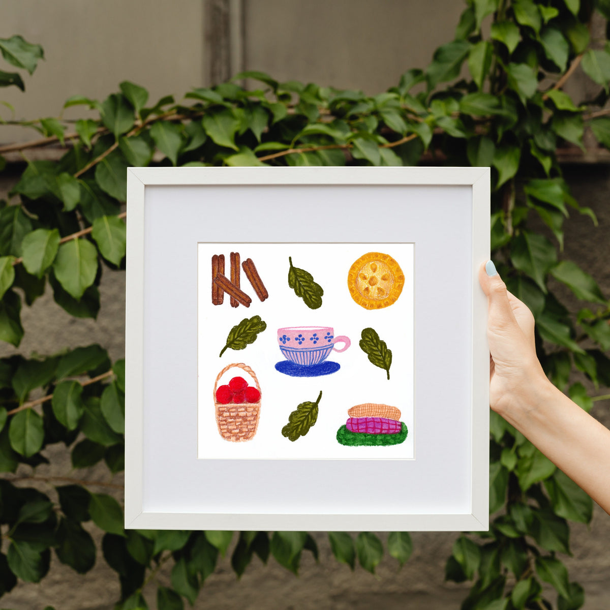 Tea & Apple Pie Art Print by Neptune Paper – photo 2 of 6