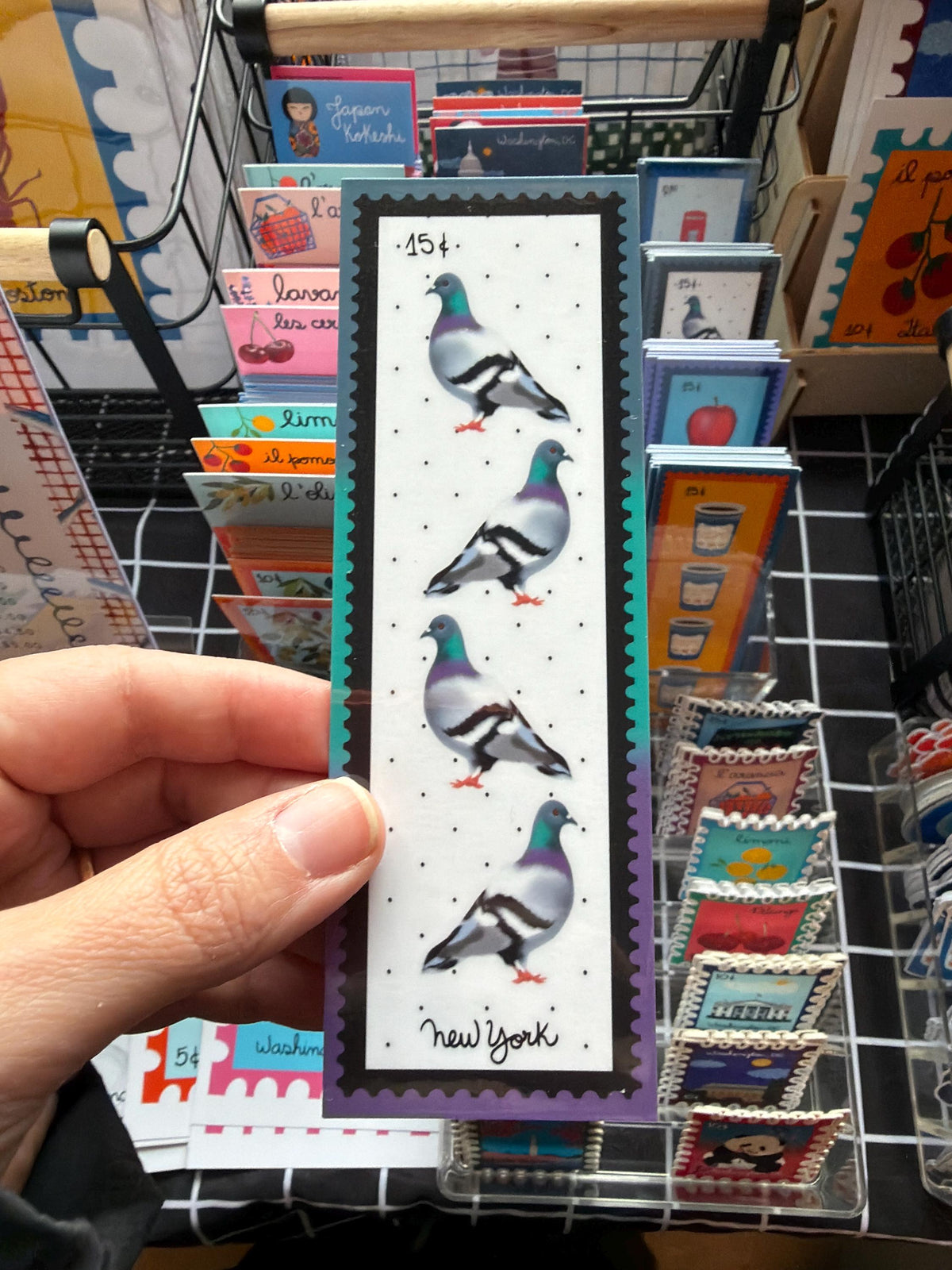 NYC Pigeon Bookmark by Neptune Paper – photo 3 of 3
