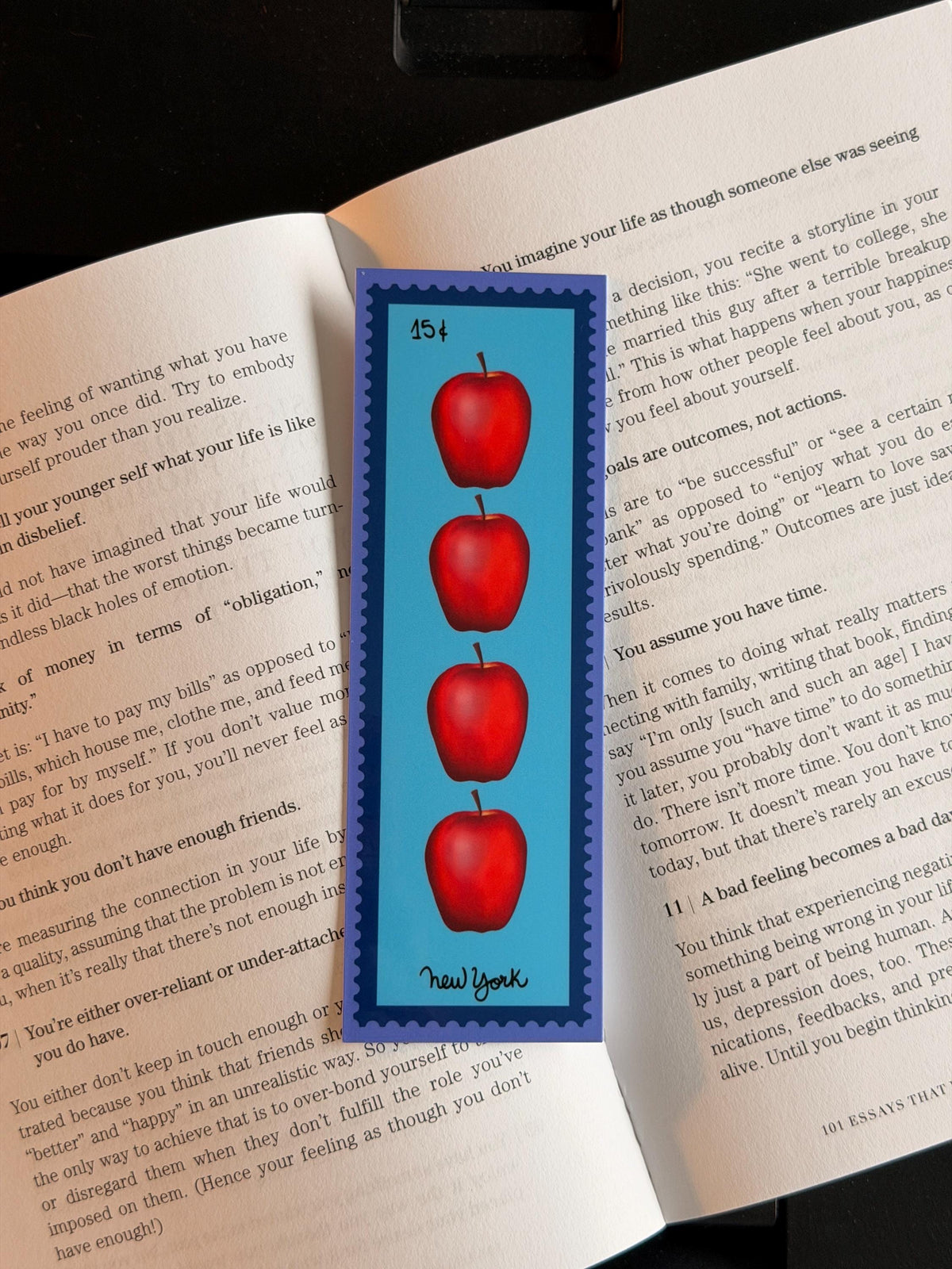 NYC Big Apple Bookmark by Neptune Paper – photo 2 of 3