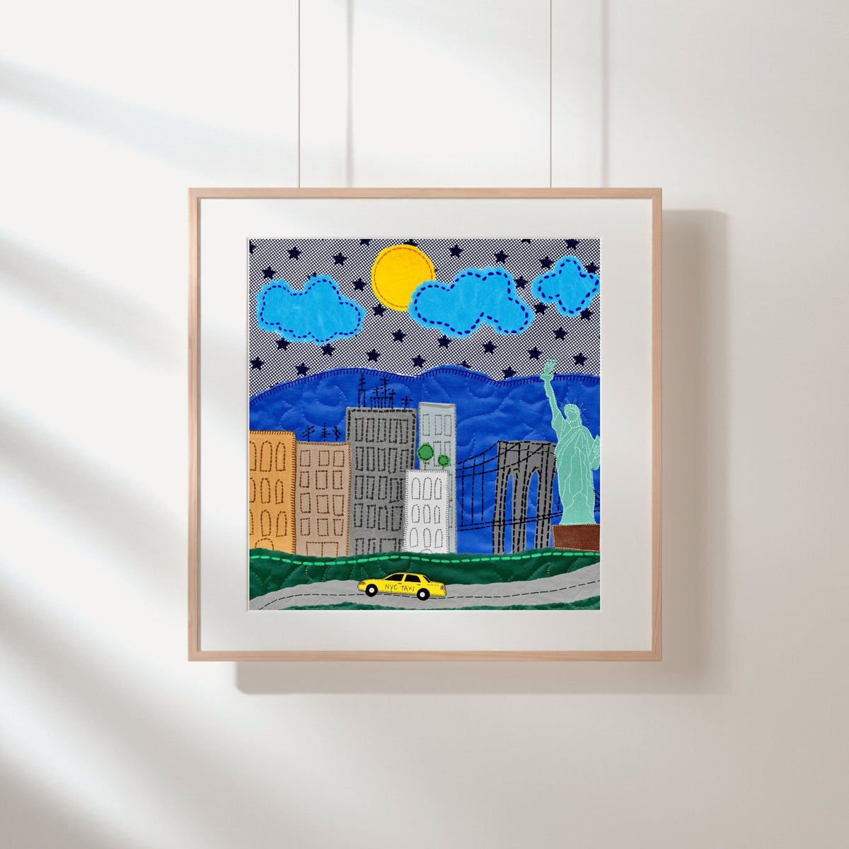 Manhattan Skyline Art Print by Neptune Paper – photo 3 of 4