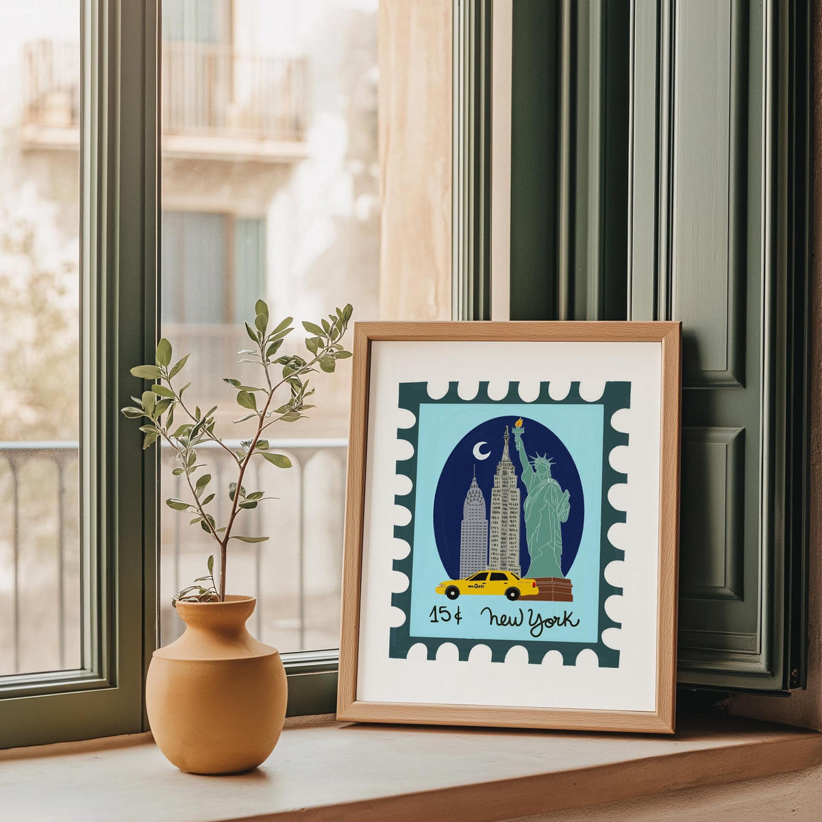 Vintage New York City Art Print by Neptune Paper – photo 3 of 5