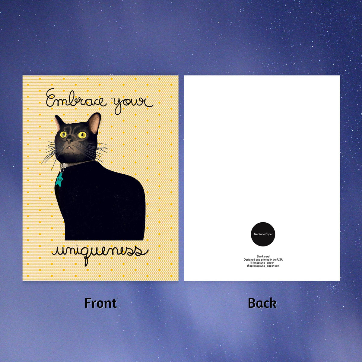Embrace Your Uniqueness Card by Neptune Paper – photo 2 of 3