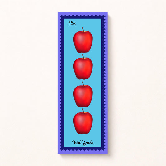 NYC Big Apple Bookmark by Neptune Paper, New York