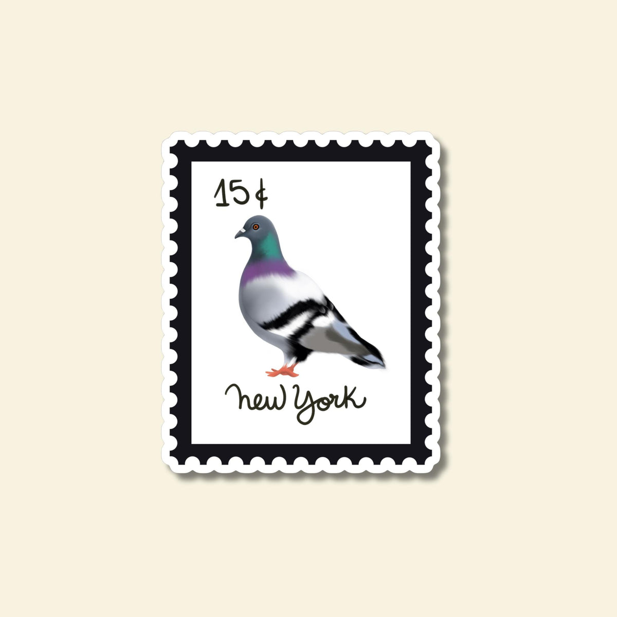 Vintage Stamp NYC Stickers by Neptune Paper – photo 3 of 6