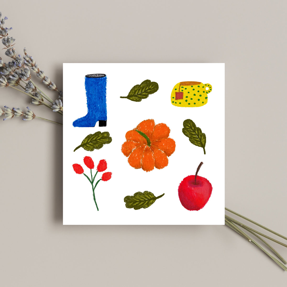 Vibrant Pumpkin Art Print by Neptune Paper – photo 5 of 6