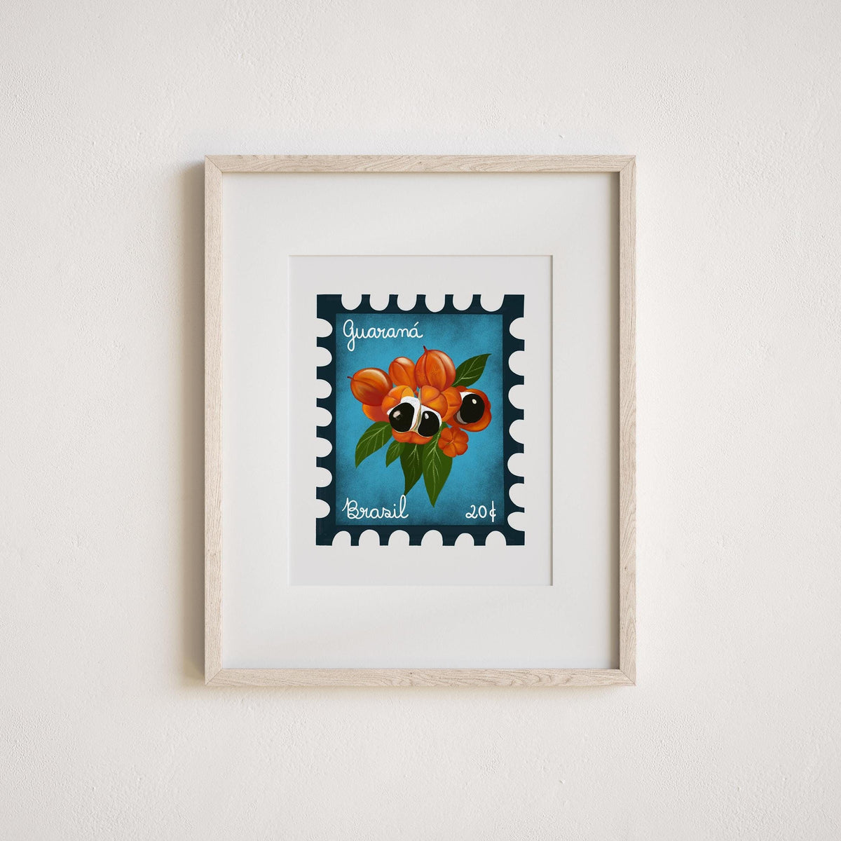 Brazilian Guarana Art Print by Neptune Paper, New York