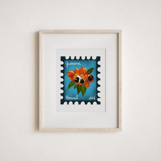 Brazilian Guarana Art Print by Neptune Paper, New York