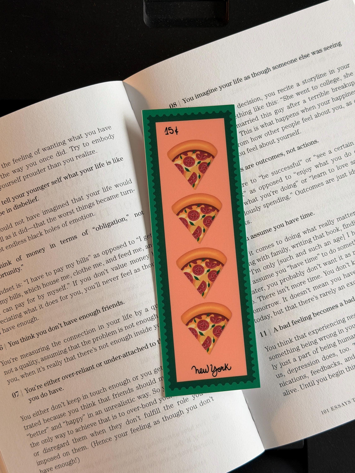 NYC Pizza Bookmark by Neptune Paper – photo 2 of 3
