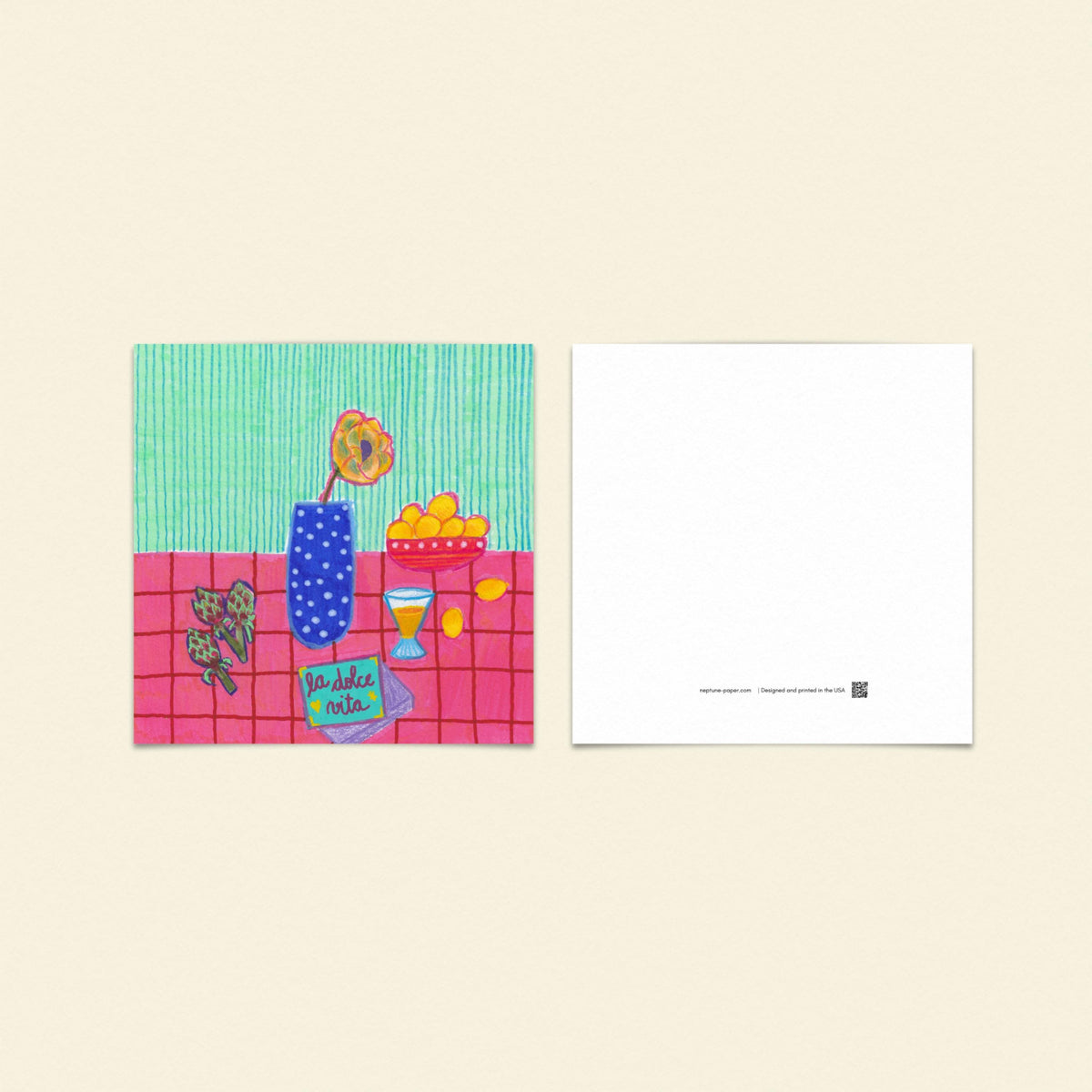 Still Life Square Postcards by Neptune Paper – photo 4 of 5