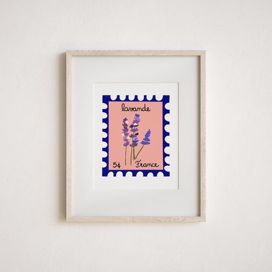 Lavender Art Print by Neptune Paper, New York