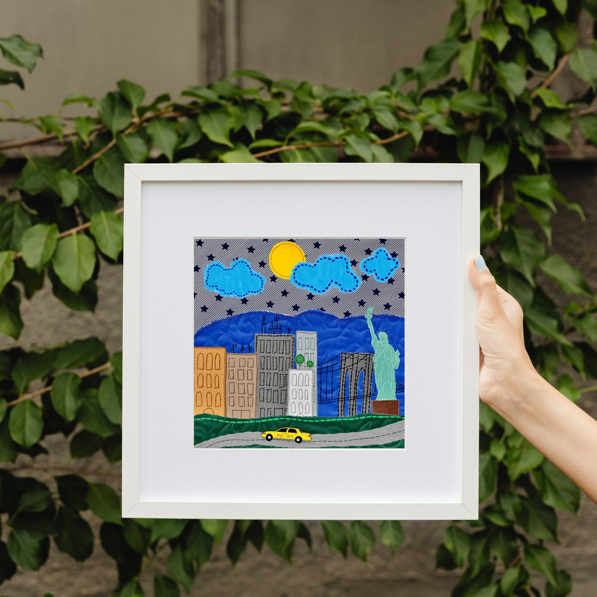 Manhattan Skyline Art Print by Neptune Paper, New York