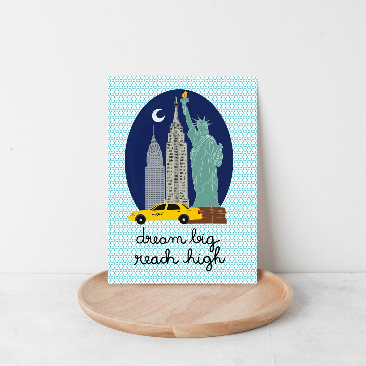Dream Big Reach High Card by Neptune Paper, New York