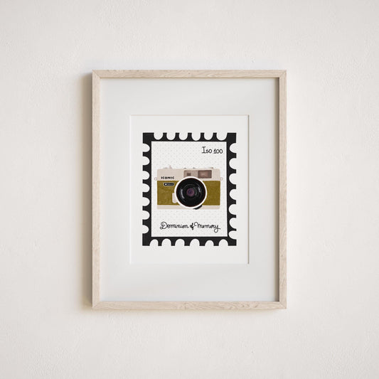 Vintage Camera Art Print by Neptune Paper, New York