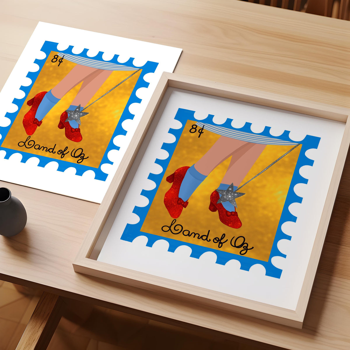 Wizard of Oz Red Shoes Art Print by Neptune Paper – photo 4 of 5