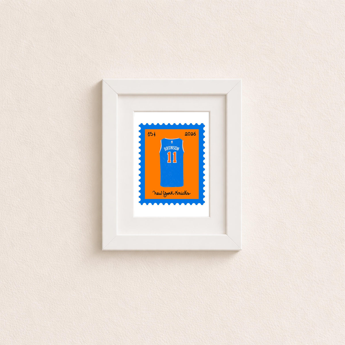 Jalen Brunson Knicks Art Print by Neptune Paper – photo 4 of 4