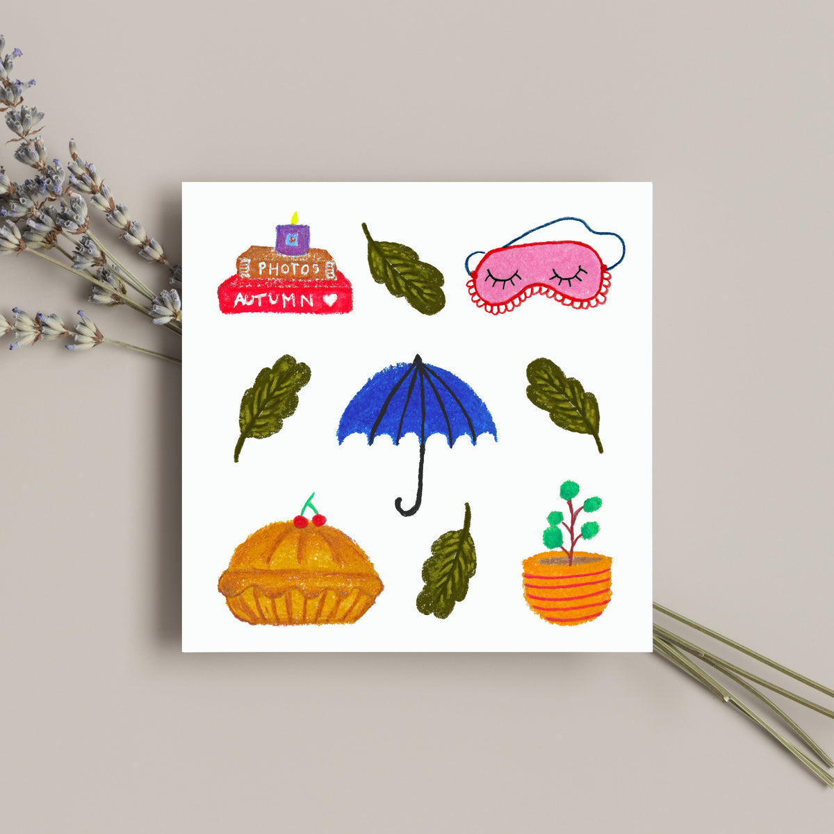 Cozy Autumn Art Print by Neptune Paper – photo 5 of 6
