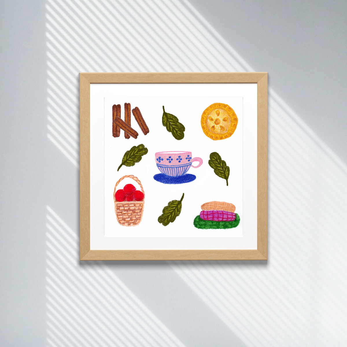 Tea & Apple Pie Art Print by Neptune Paper – photo 3 of 6